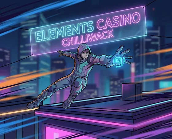 entering a promo code for rewards (Elements Casino Chilliwack)